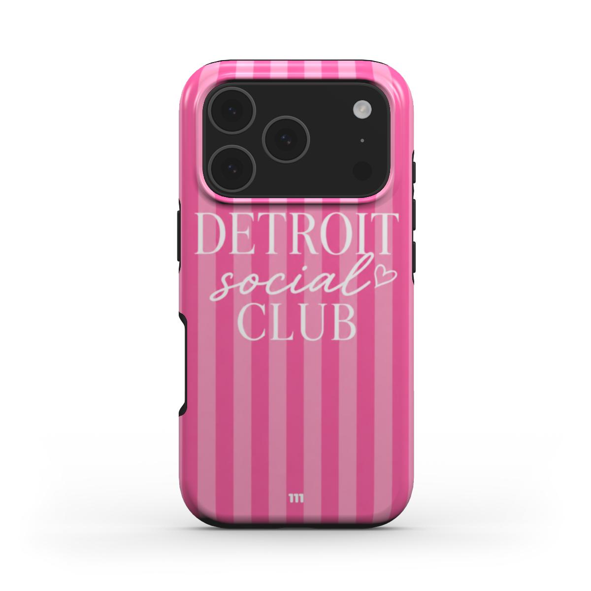 DETROIT SOCIAL CLUB IPHONE CASE