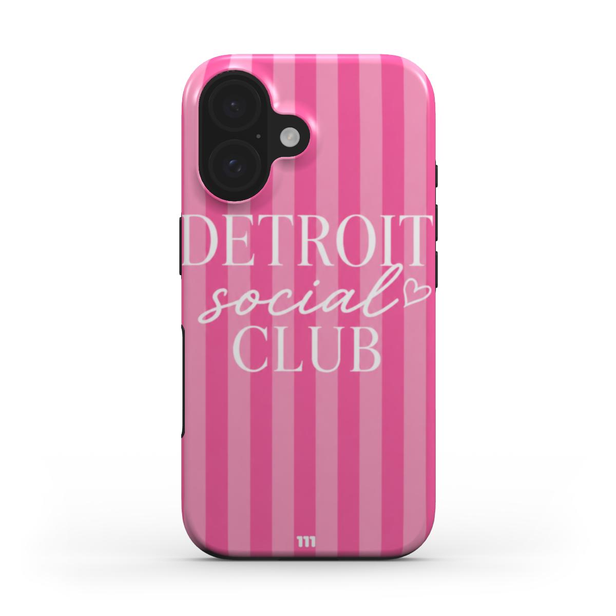 DETROIT SOCIAL CLUB IPHONE CASE