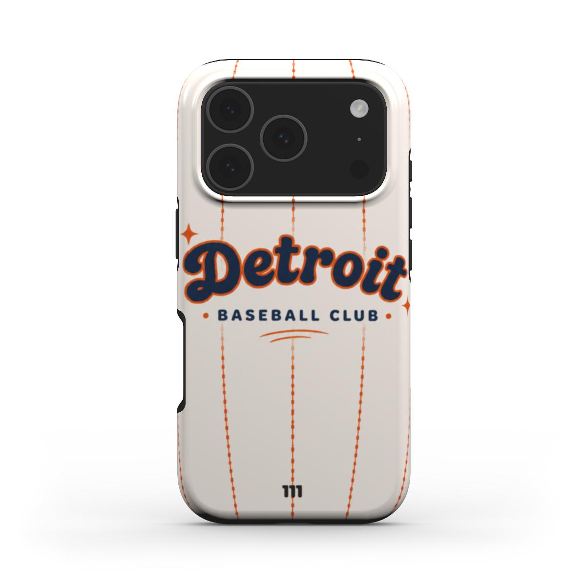 DETROIT BASEBALL CLUB IPHONE CASE