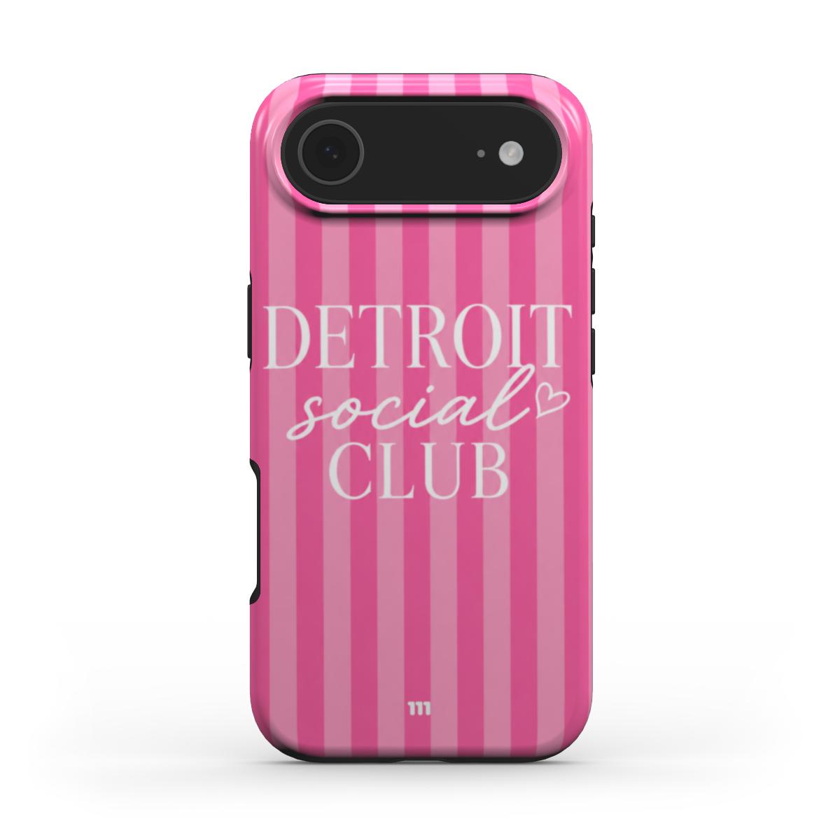 DETROIT SOCIAL CLUB IPHONE CASE