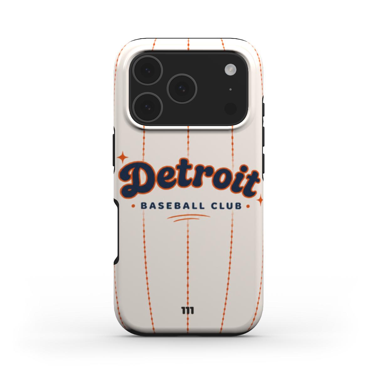 DETROIT BASEBALL CLUB IPHONE CASE