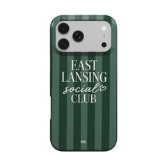 EAST LANSING SOCIAL CLUB IPHONE CASE