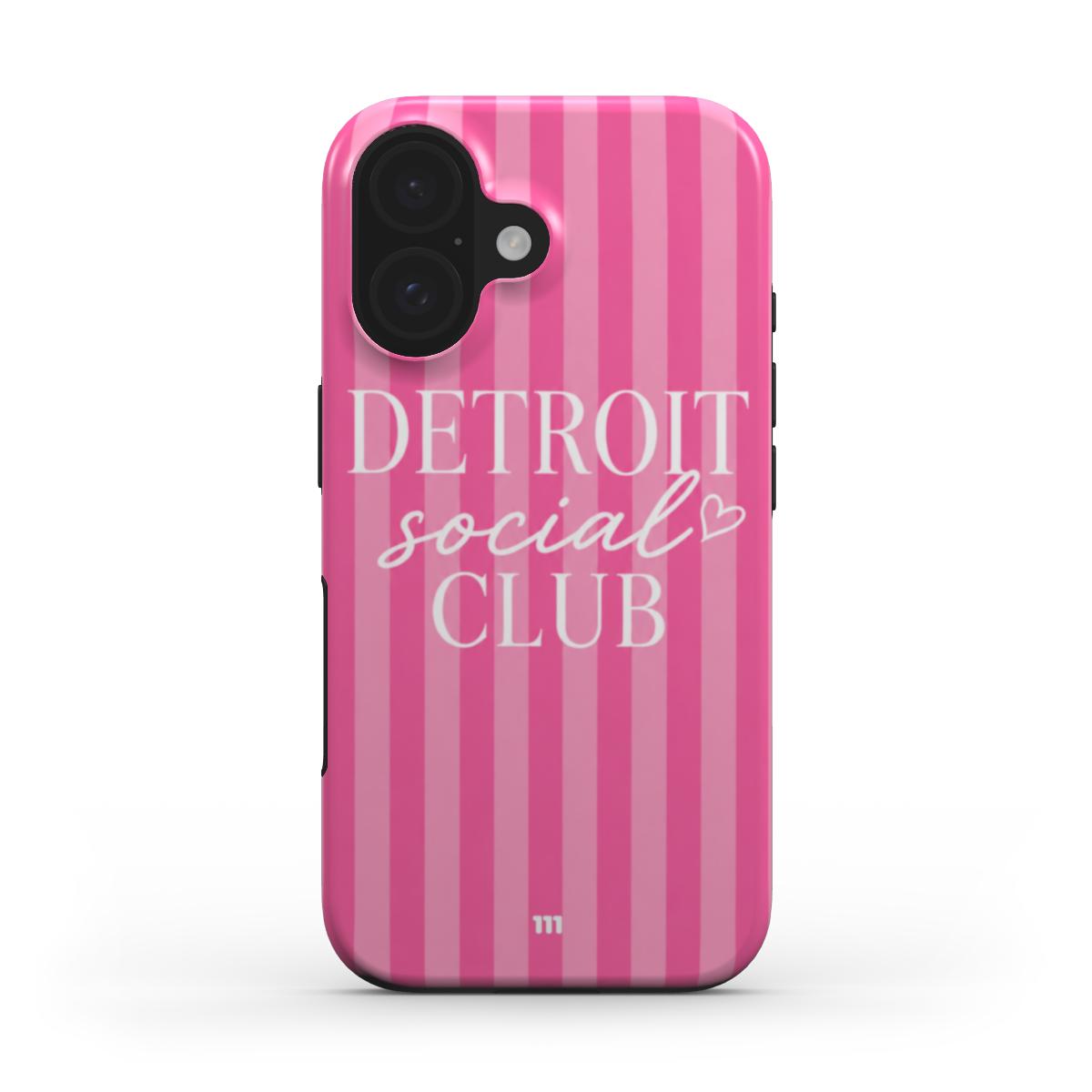 DETROIT SOCIAL CLUB IPHONE CASE