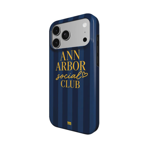 ANN ARBOR SOCIAL CLUB IPHONE CASE