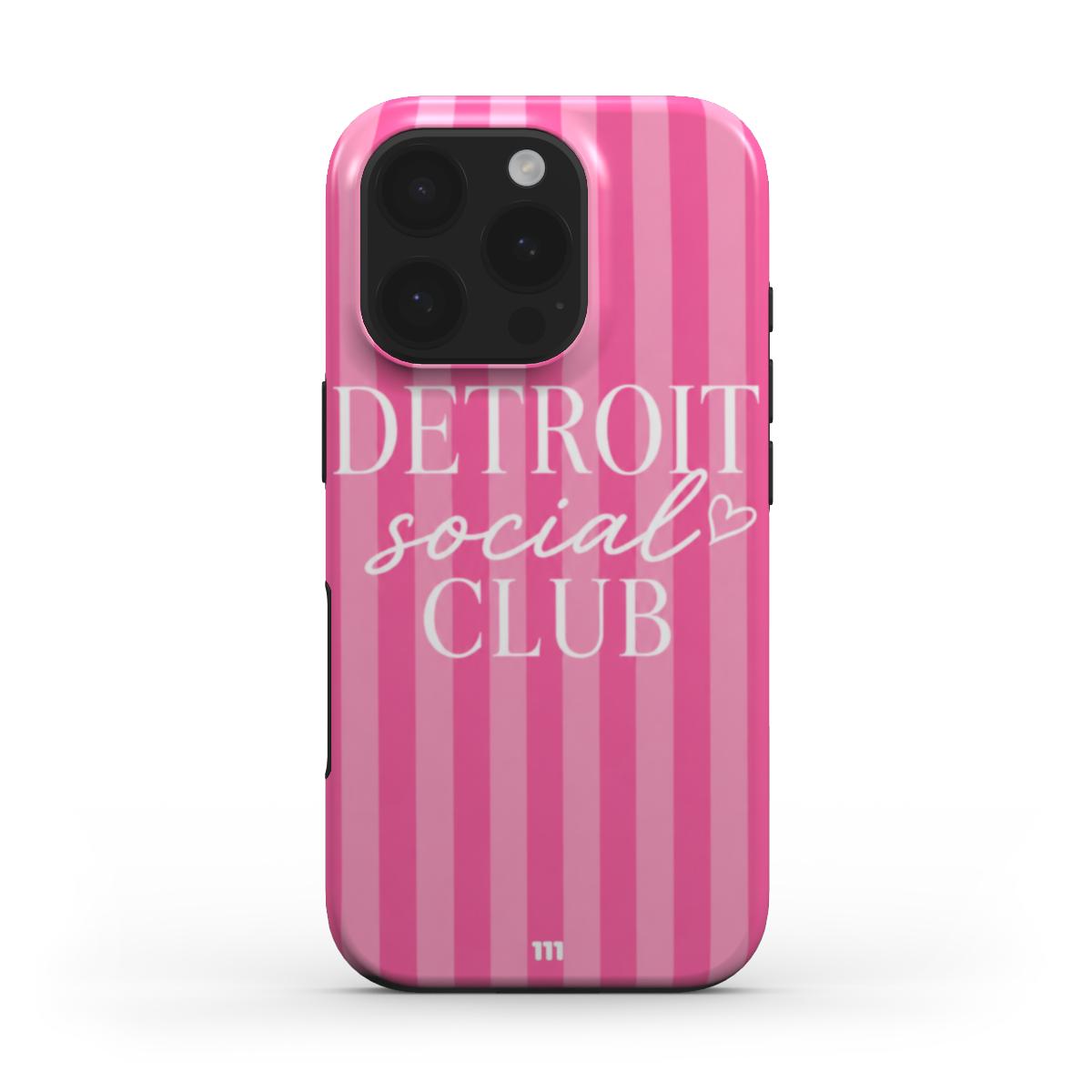 DETROIT SOCIAL CLUB IPHONE CASE