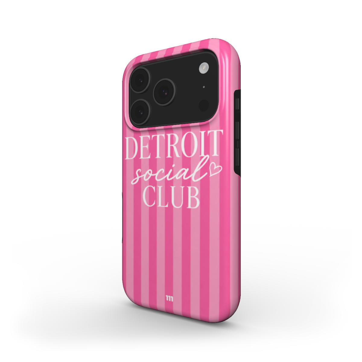 DETROIT SOCIAL CLUB IPHONE CASE