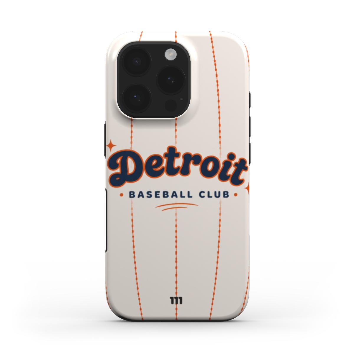 DETROIT BASEBALL CLUB IPHONE CASE