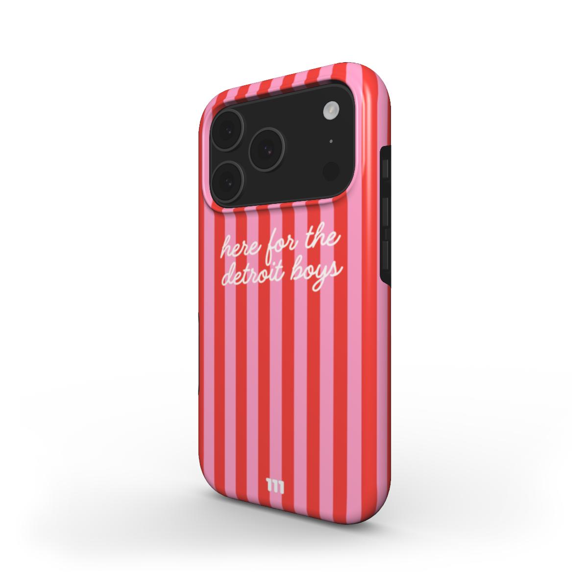 HERE FOR THE DETROIT BOYS IPHONE CASE