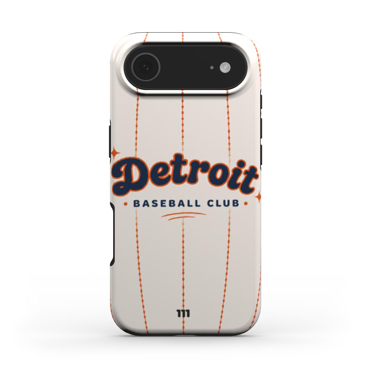 DETROIT BASEBALL CLUB IPHONE CASE